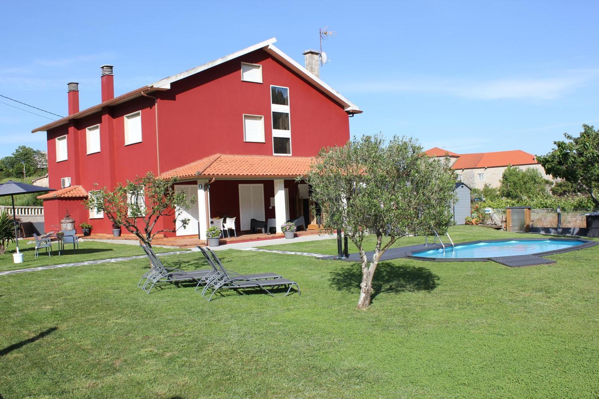 Apartamento En Bloque Vivienda Con Piscina Y Barbacoa A 15 Min De La Playa Meis Bagian luar foto