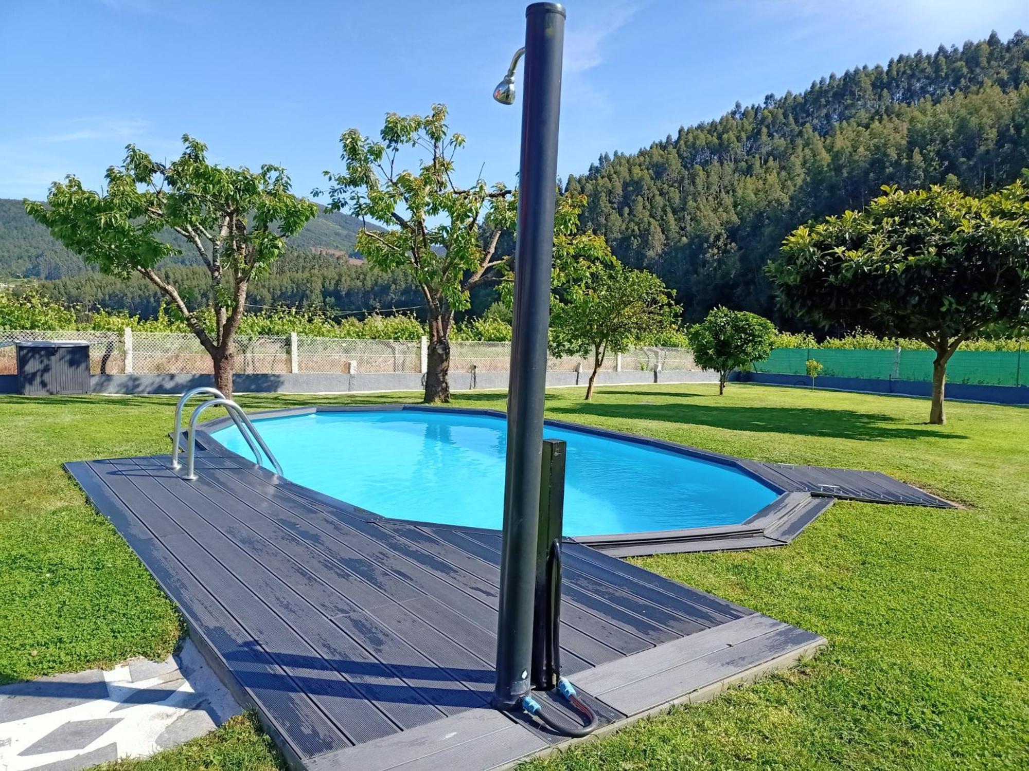 Apartamento En Bloque Vivienda Con Piscina Y Barbacoa A 15 Min De La Playa Meis Bagian luar foto